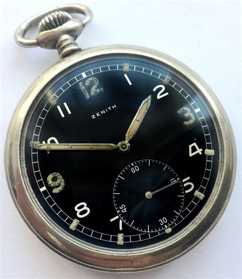 ww2 military pocket watch